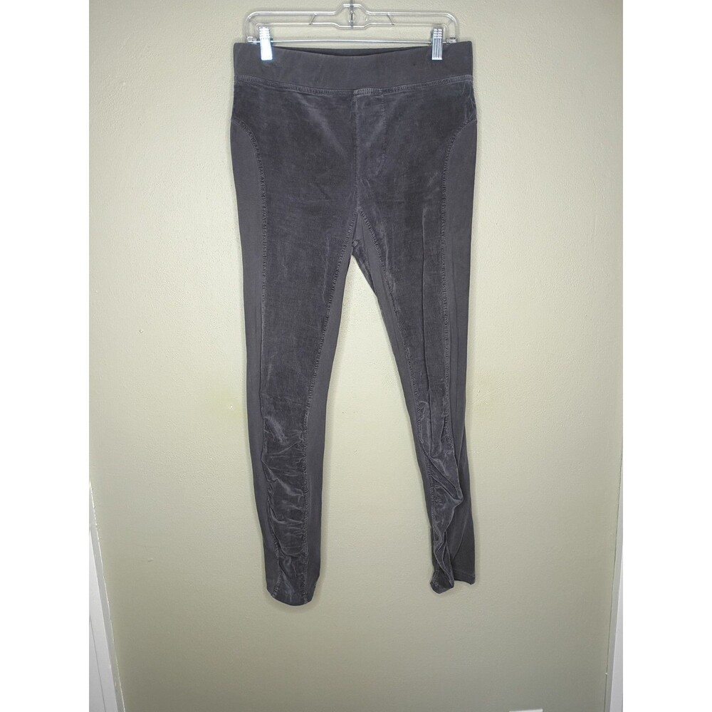 XVCI Wearables Women's Pull On Elastic Pants Size Medium Micro Cordorouy Gray